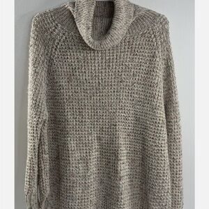 Free People Dylan Tweedy Chunky Cowlneck Sweater